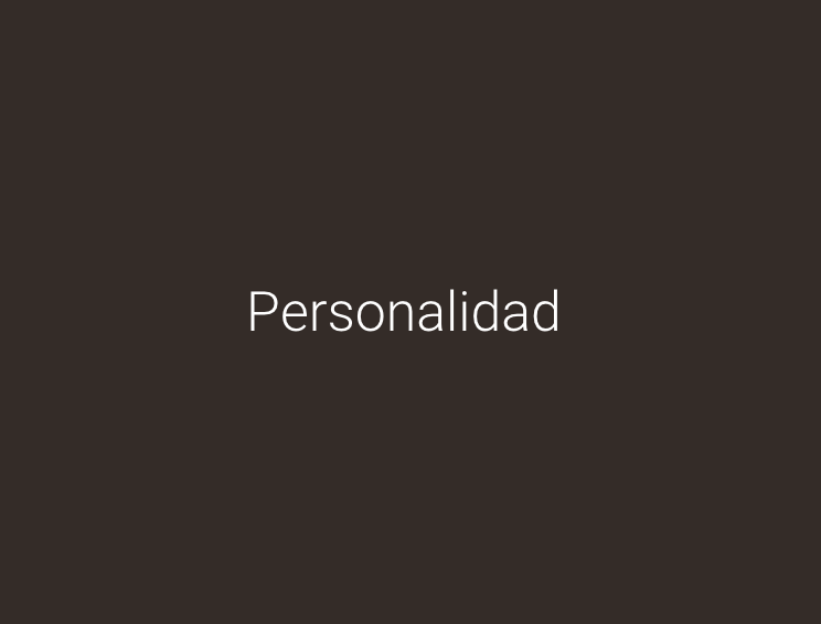 Personalidad